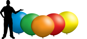 32" GIANT LATEX BALLOONS