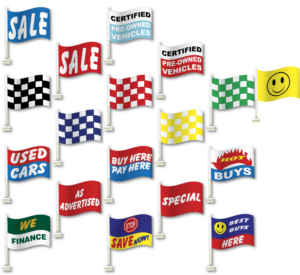 CLIP-ON FLAGS